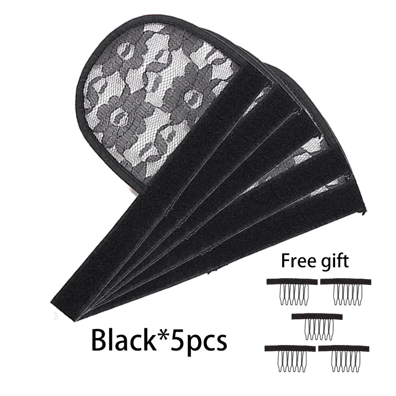 Black Color Wig Accessories Tools For Ponytail