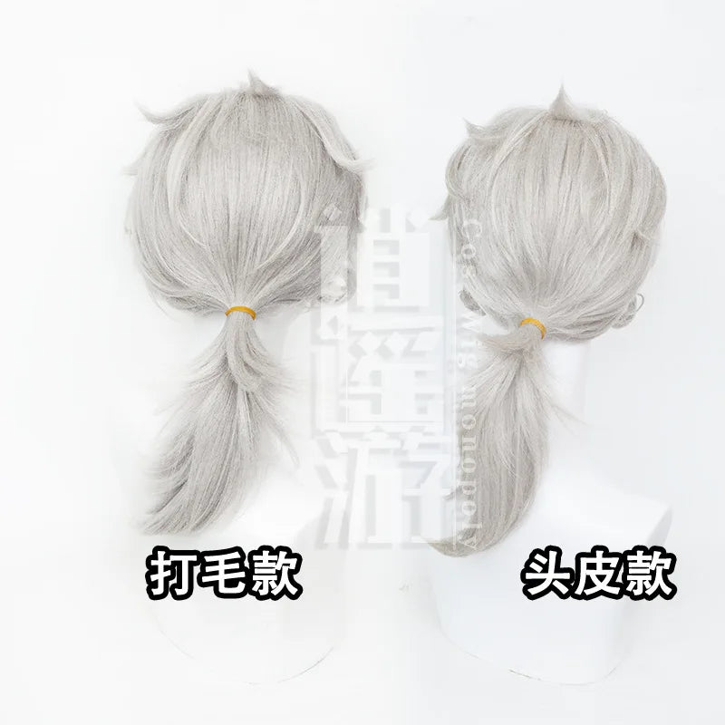 Composer Frederick Cosplay Wig Game Identity V 45-50cm Heat-resistant