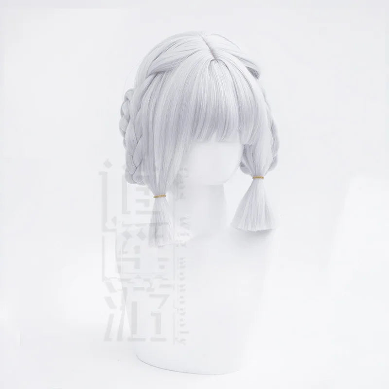 Game Genshin Impact Kamisato Ayaka Wigs+wig Cap