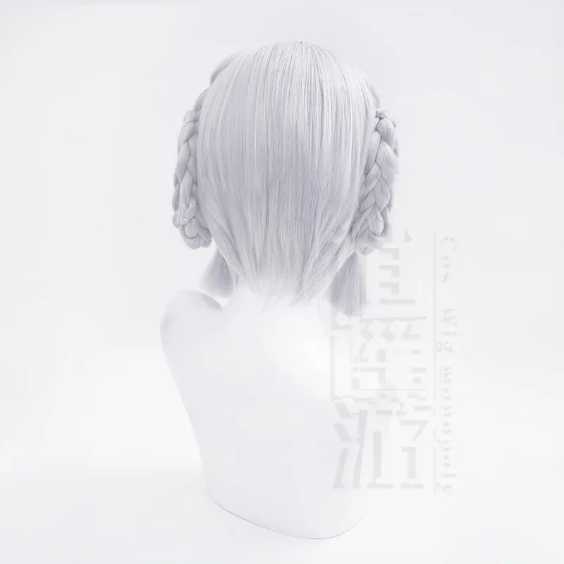 Game Genshin Impact Kamisato Ayaka Wigs+wig Cap