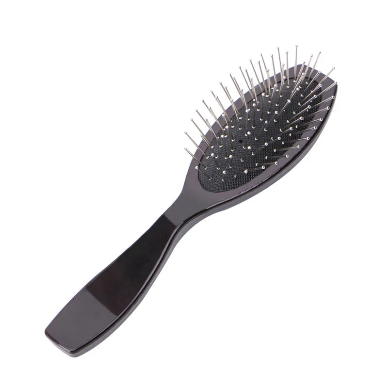 D0AB Professional Anti Static Steel Comb Brush For Wig Hair Extensions Training for H