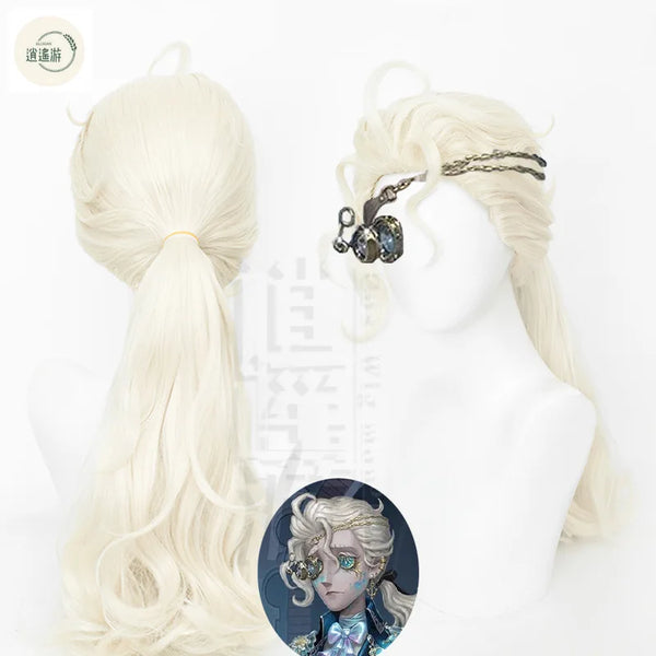 Heat-resistant Synthetic Hair Halloween Party Anime Cosplay Wigs+wig Cap