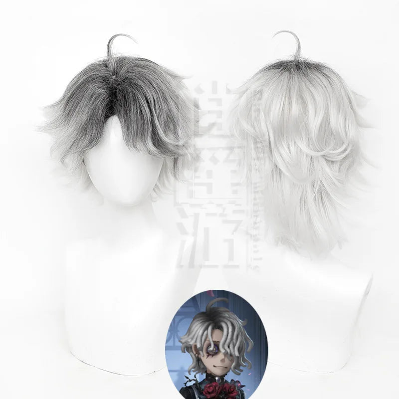 Heat-resistant Synthetic Hair Halloween Party Anime Cosplay Wigs+wig Cap