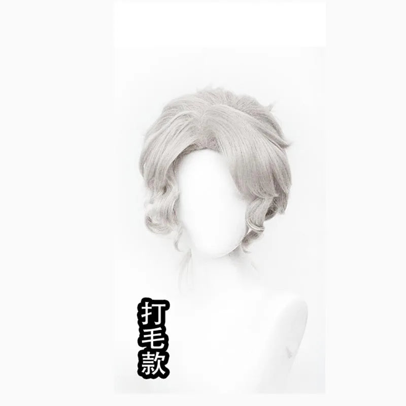 Composer Frederick Cosplay Wig Game Identity V 45-50cm Heat-resistant